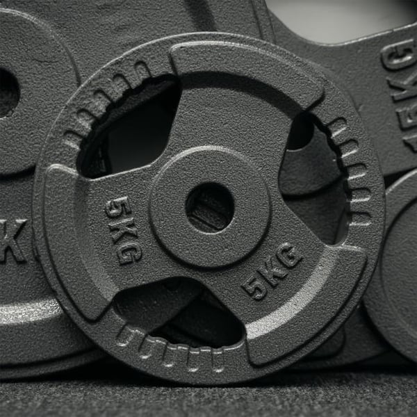 FitNord Viktskiva 30 mm, Gjutjärn 5 kg