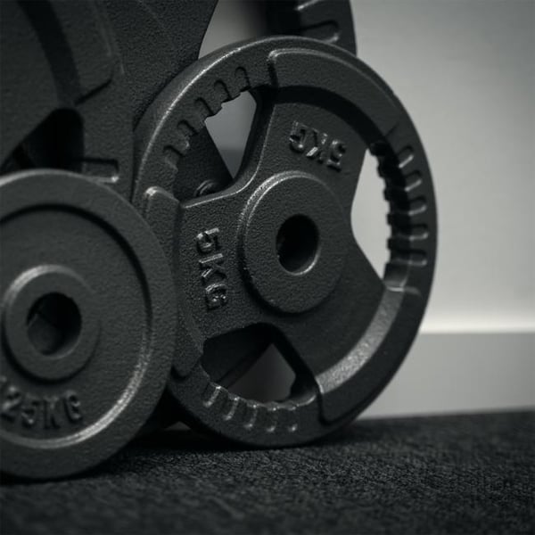 FitNord Viktskiva 30 mm, Gjutjärn 5 kg