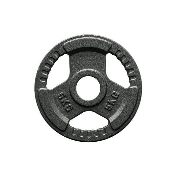 FitNord gjutjärn 50 mm viktplatta med grepp 5 kg