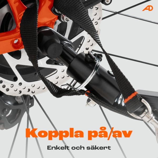 **DEMO STOCKHOLM** ArmorDuty TR-02 Cykelvagn för ett barn
