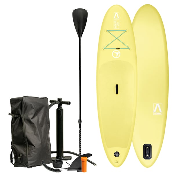 FitNord Aqua Lite SUP-brädsats, gul 2025