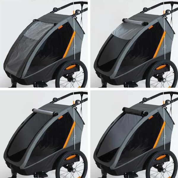 **DEMO STOCKHOLM** ArmorDuty TR-02 Cykelvagn för ett barn