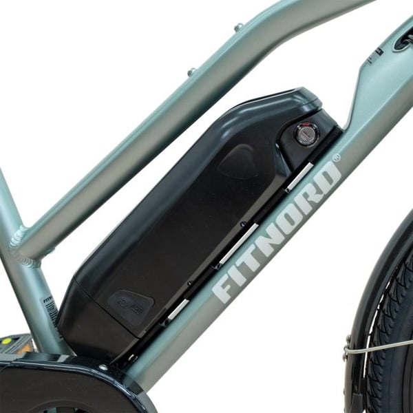 FitNord Ava Urban Elcykel, mint (360 Wh batteri)
