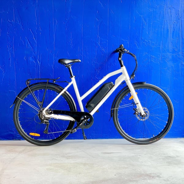 **DEMO STOCKHOLM** FitNord Ava 200 Elcykel, vit, 51 cm (540 Wh batteri)