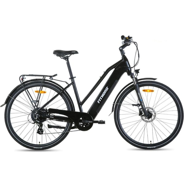 FitNord Ava 300 Elcykel, svart (720 Wh batteri) 