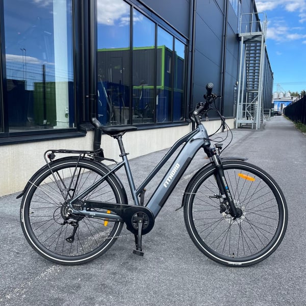**OUTLET STOCKHOLM** FitNord Ava 300 Elcykel 2024, svart, 720 Wh, 46cm