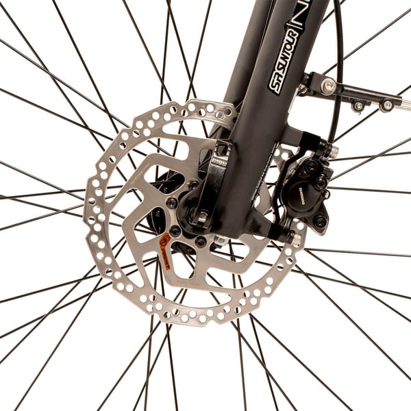 FitNord Classic 500 Elcykel, svart (630 Wh batteri)  med ytterligare ett års garanti