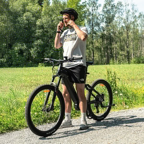 FitNord Ranger 700FS Elmountaincykel G2, svart