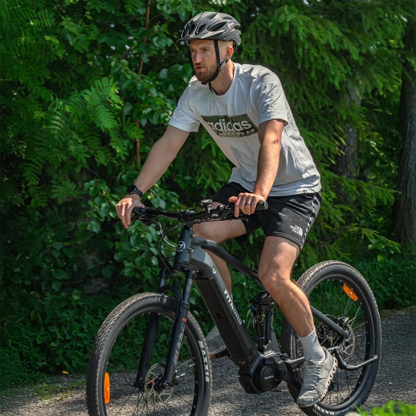 FitNord Ranger 700FS Elmountaincykel G2, svart