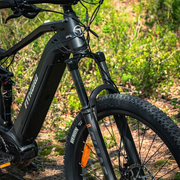 FitNord Ranger 700FS Elmountaincykel G2, svart