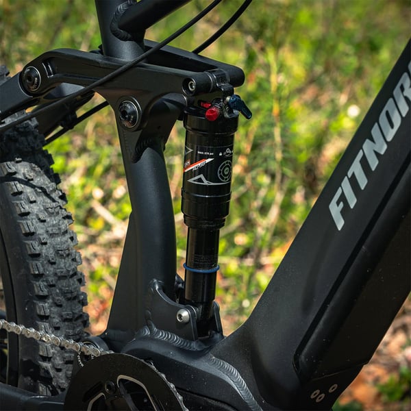 FitNord Ranger 700FS Elmountaincykel G2, svart