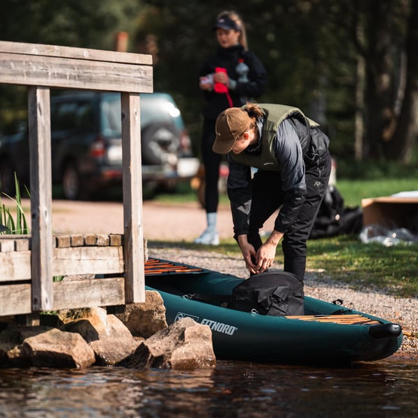 FitNord Seal Two tvåsitsig kajak, mörkgrön 2025