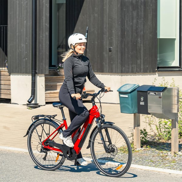 FitNord Ava 300 Elcykel G2, röd