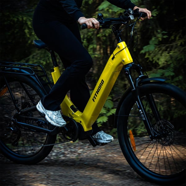 FitNord Ava 700FS Elcykel, gul