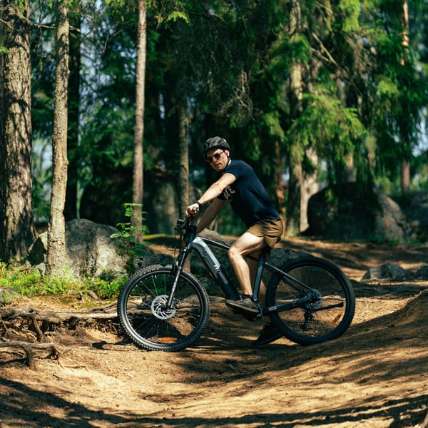 FitNord Ranger 800 Elmountainbike, grafit