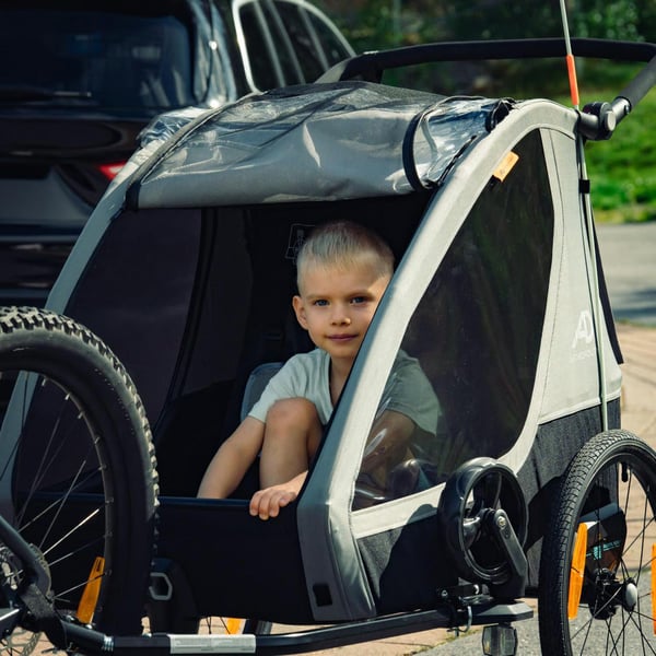 ArmorDuty TR-01 Cykelvagn för två barn