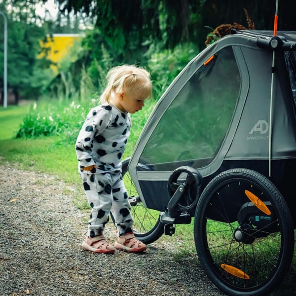 ArmorDuty TR-01 Cykelvagn för två barn