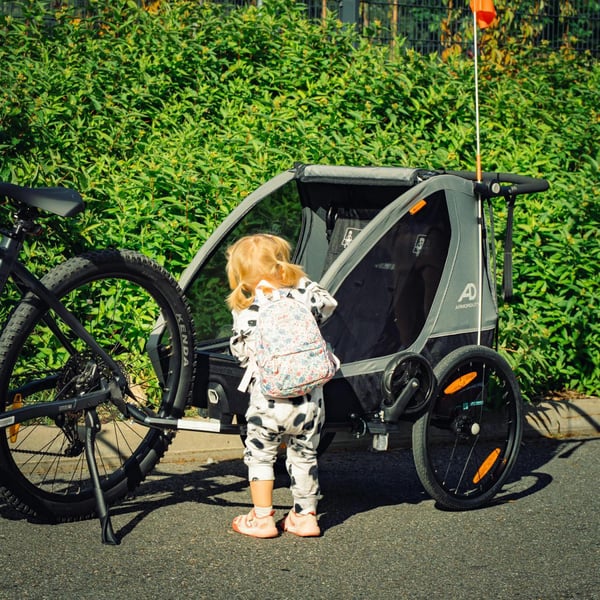 ArmorDuty TR-01 Cykelvagn för två barn