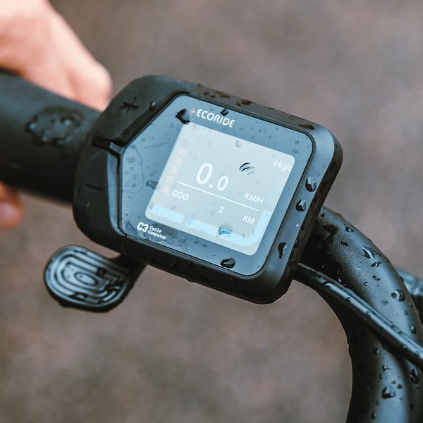 Ecoride Ambassador AXS H-7, Svart (576 Wh batteri)