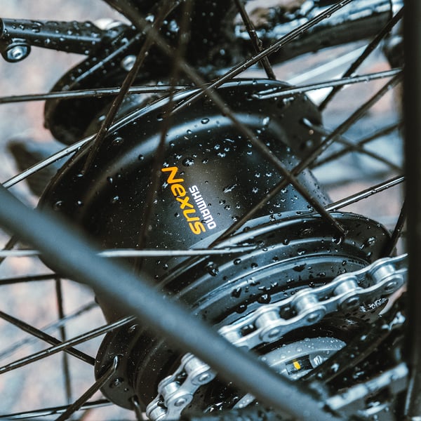 Ecoride Ambassador AXS H-7, Svart (576 Wh batteri)