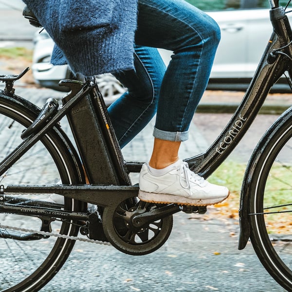 Ecoride Ambassador AXS H-7, Svart (576 Wh batteri)