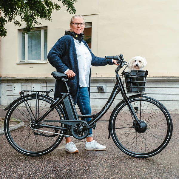 Ecoride Ambassador AXS H-7, Svart (576 Wh batteri)
