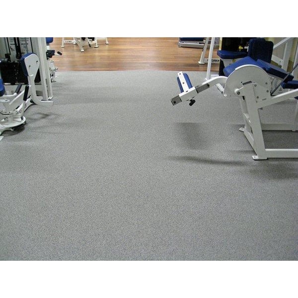 Gummimatta för gym 8 mm (1,25 m x 1,0 m), Regupol Everroll Stone Berlin