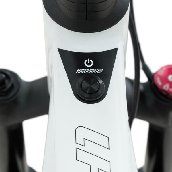 Feddz PH-1 Elmountainbike, vit (630 Wh batteri)