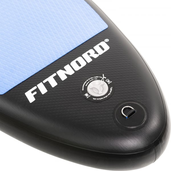 FitNord Aqua 300 SUP-brädsats, Svart/Blå
