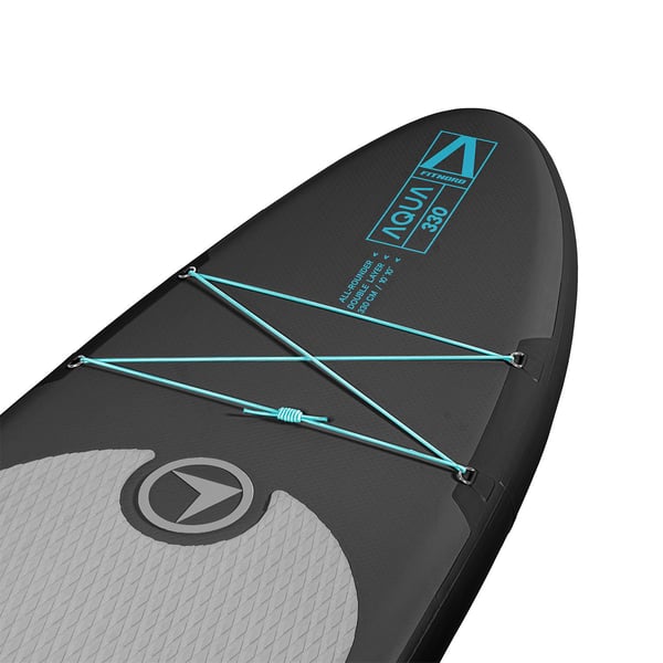 FitNord Aqua 330 SUP-brädsats, svart 2025