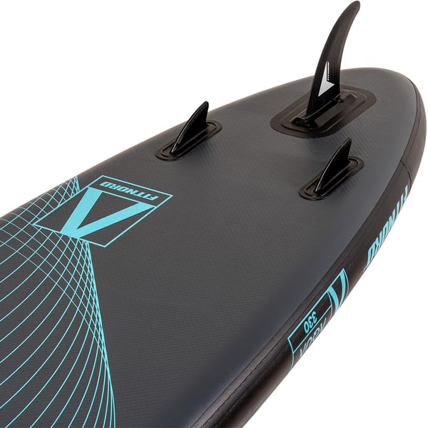 FitNord Aqua 330 SUP-brädsats 2023, svart