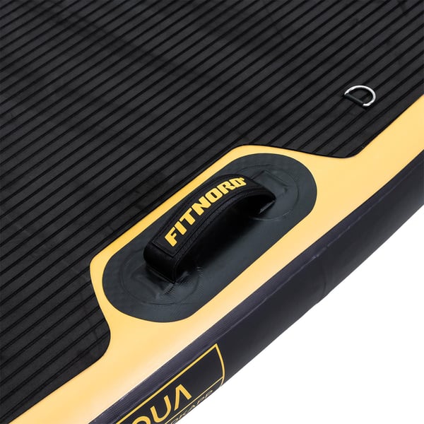 FitNord Aqua Leaf 340 SUP-brädset, Nordkapp (svart-gul)