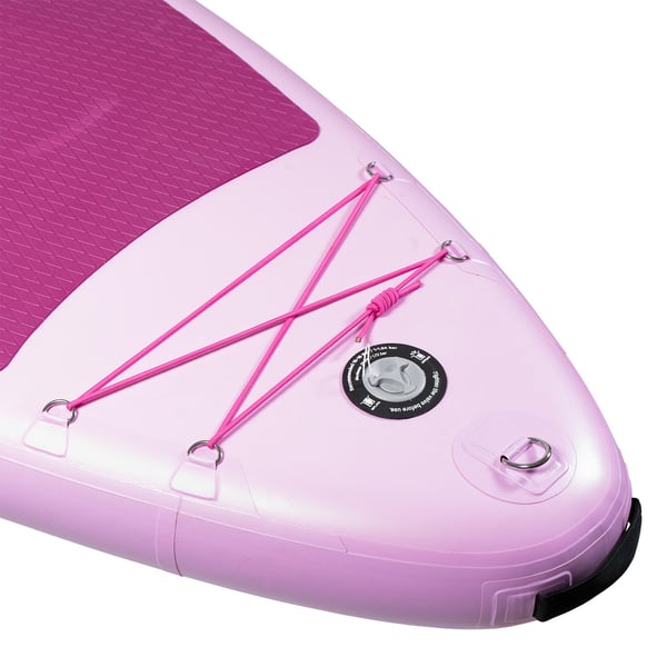 FitNord Aqua Leaf 340 SUP-brädsats, rosa 2025