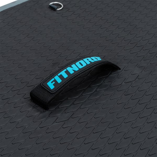 FitNord Aqua Lite SUP-brädset, Åbo (svart-turkos), med aluminiumpaddel