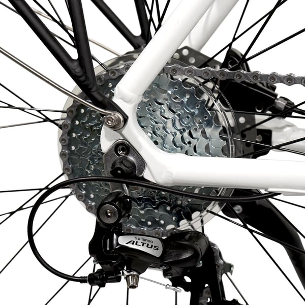 Fitnord Ava 200 Elcykel, Vit