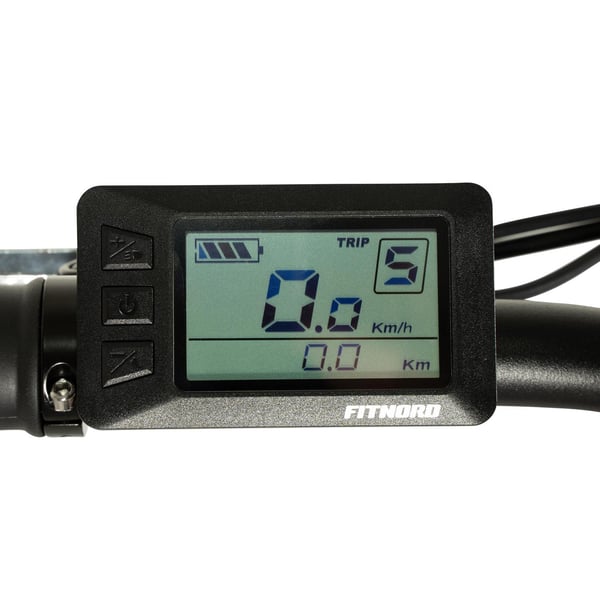 FitNord Ava 200 Elcykel, röd (540 Wh batteri)