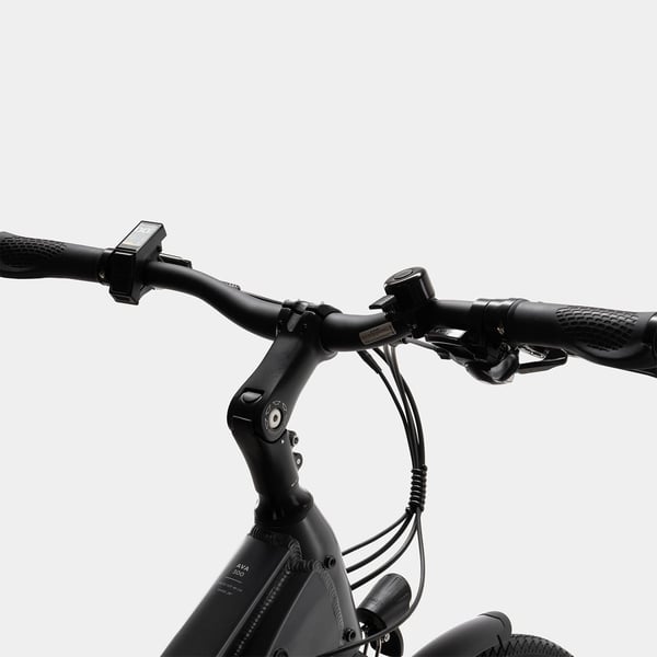 FitNord Ava 300 Elcykel 2024, svart (720 Wh batteri)