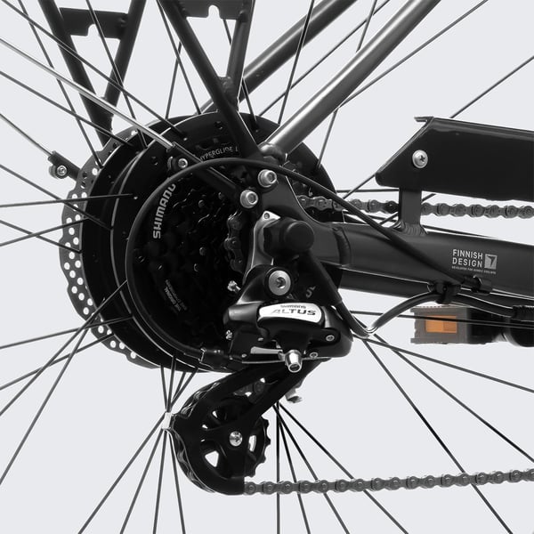 FitNord Ava 300 Elcykel G2, svart