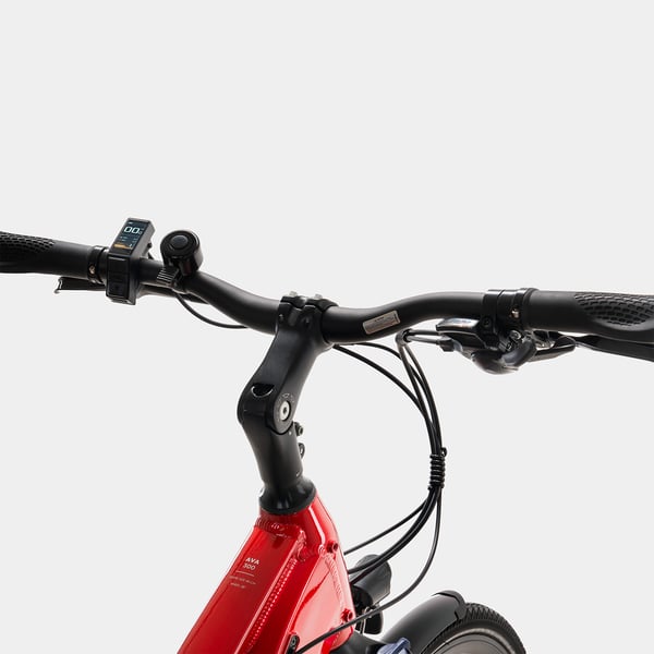 FitNord Ava 300 Elcykel 2024, röd (720 Wh batteri)