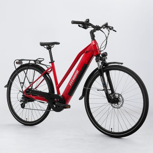 FitNord Ava 300 Elcykel G2, röd