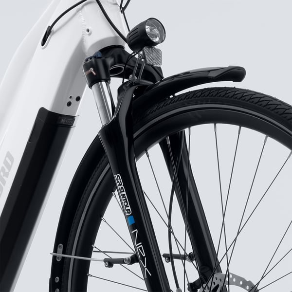 FitNord Ava 300 Elcykel G2, vit
