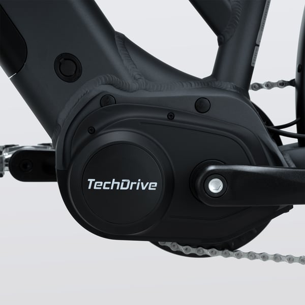 FitNord Ava 500 Elcykel G2, svart