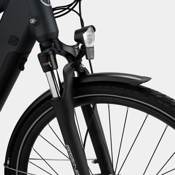 FitNord Ava 500 Elcykel 2024, svart (612 Wh batteri)