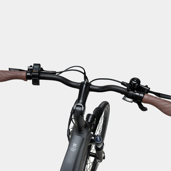 FitNord Ava 500 Elcykel 2024, svart (612 Wh batteri)