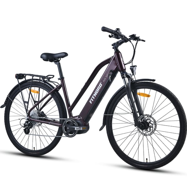 Fitnord Ava 500 Elcykel, Lila