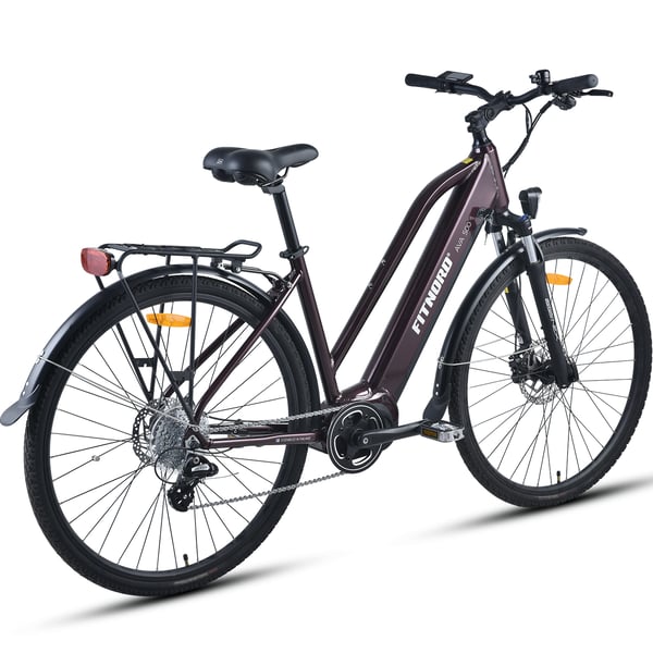 Fitnord Ava 500 Elcykel, Lila