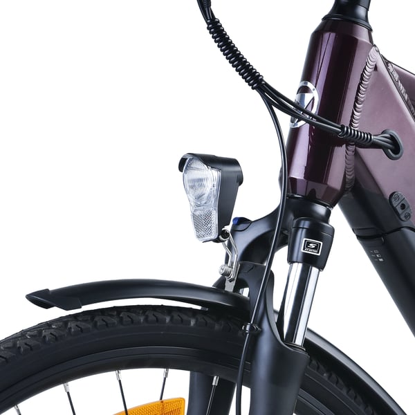 Fitnord Ava 500 Elcykel, Lila