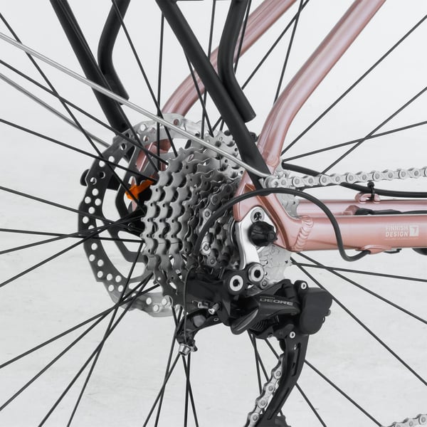 FitNord Ava 500 Elcykel G2, roséguld