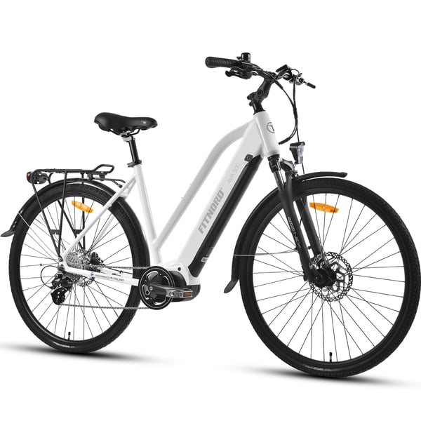 Fitnord Ava 500 Elcykel, Vit