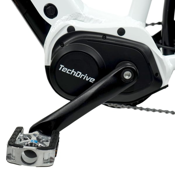 Fitnord Ava 500 Elcykel, Vit